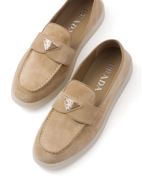 prada loafers canada|prada suede loafer booties.